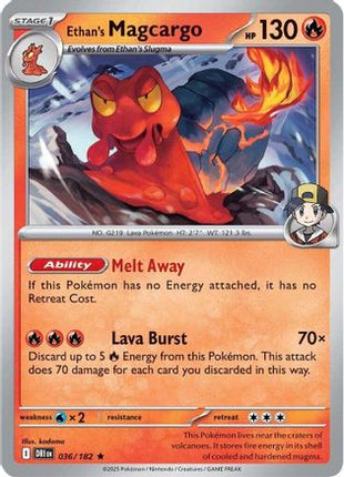 Ethan's Magcargo (36) [SV10: Destined Rivals] Reverse Holofoil