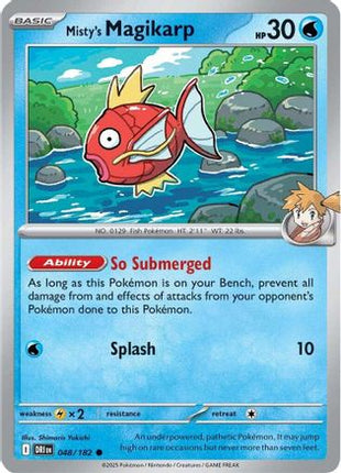 Misty's Magikarp (48) [SV10: Destined Rivals] Reverse Holofoil