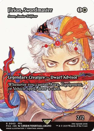 Firion, Swordmaster - Sram, Senior Edificer (Showcase) [FINAL FANTASY: Through the Ages] Foil