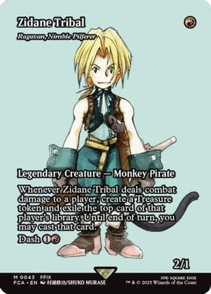 Zidane Tribal - Ragavan, Nimble Pilferer (Showcase) [FINAL FANTASY: Through the Ages] Foil