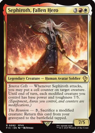 Sephiroth, Fallen Hero [Commander: FINAL FANTASY]