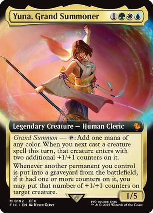 Yuna, Grand Summoner (Extended Art) [Commander: FINAL FANTASY]
