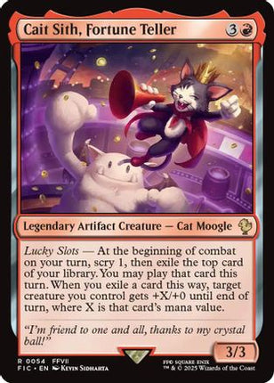Cait Sith, Fortune Teller [Commander: FINAL FANTASY]