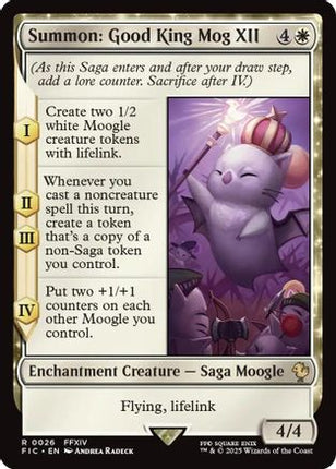 Summon: Good King Mog XII [Commander: FINAL FANTASY]