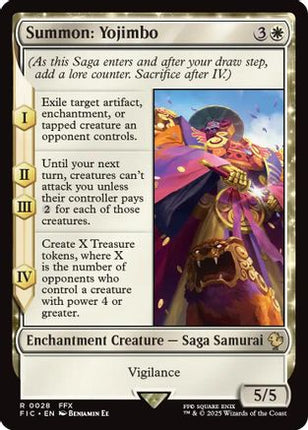 Summon: Yojimbo [Commander: FINAL FANTASY]