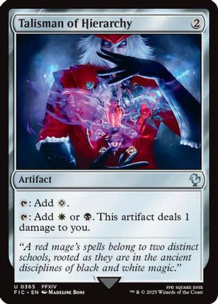 Talisman of Hierarchy [Commander: FINAL FANTASY]