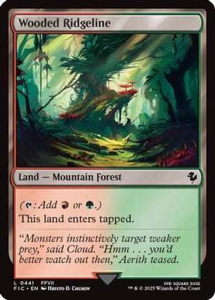Wooded Ridgeline [Commander: FINAL FANTASY]