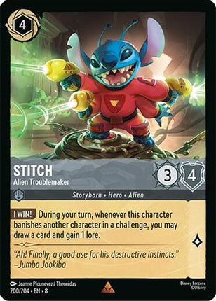 Stitch - Alien Troublemaker (200/204) - Reign of Jafar