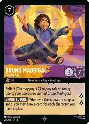 Bruno Madrigal - Singing Seer (20/204) - Reign of Jafar