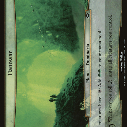 Llanowar [Planechase Planes]