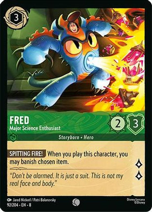Fred - Major Science Enthusiast (92/204) - Reign of Jafar