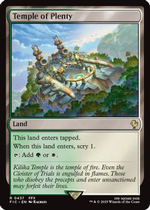 Temple of Plenty [Commander: FINAL FANTASY]