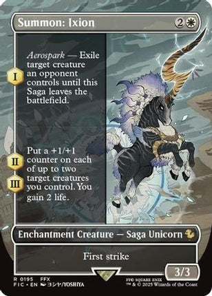 Summon: Ixion (Borderless) [Commander: FINAL FANTASY]