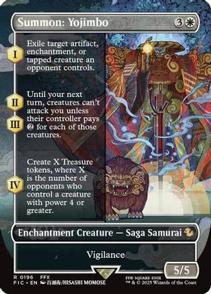 Summon: Yojimbo (Borderless) [Commander: FINAL FANTASY]
