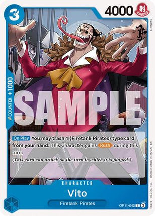 Vito (OP11-042) - A Fist of Divine Speed