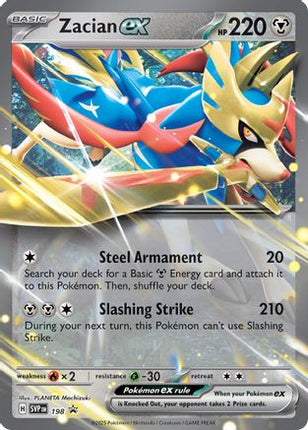 Zacian ex - 198 - 198/null [SV: Scarlet & Violet Promo Cards] Holofoil