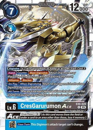 CresGarurumon ACE [EX9-020] [Versus Monsters] Foil