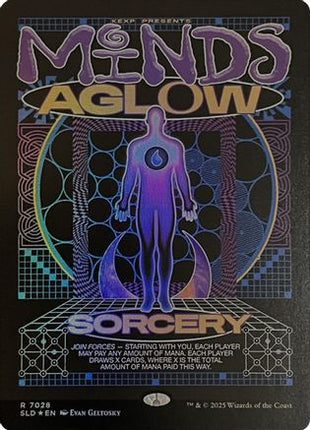 Minds Aglow (Rainbow Foil) [Secret Lair Drop Series] Foil