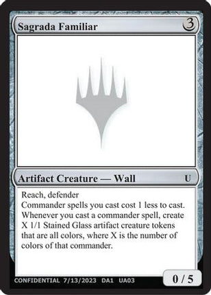 Sagrada Familiar [Un-Known Event Playtest Cards]