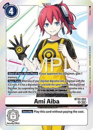Ami Aiba [BT22-093] [Cyber Eden] Foil