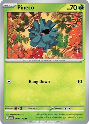 Pineco (4) [SV10: Destined Rivals]