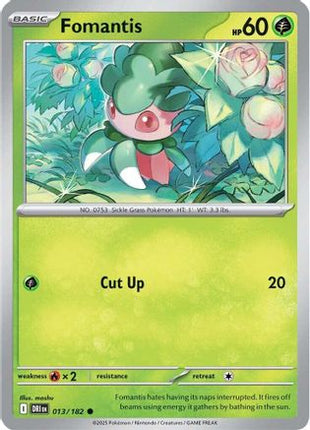 Fomantis (13) [SV10: Destined Rivals] Reverse Holofoil