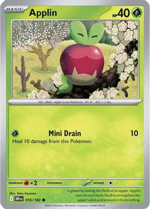 Applin (16) [SV10: Destined Rivals] Reverse Holofoil