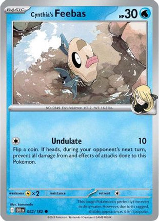 Cynthia's Feebas (52) [SV10: Destined Rivals]