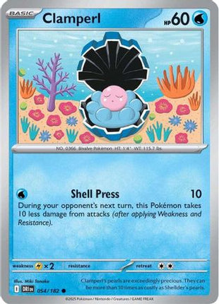 Clamperl - 054/182 (54) [SV10: Destined Rivals] Reverse Holofoil