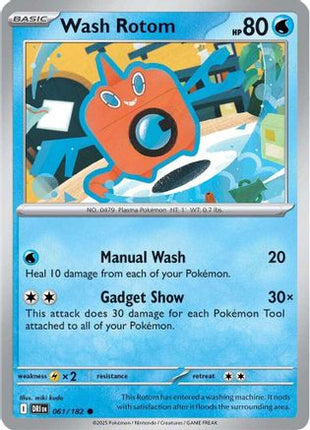 Wash Rotom (61) [SV10: Destined Rivals] Reverse Holofoil