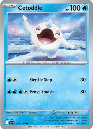 Cetoddle (64) [SV10: Destined Rivals] Reverse Holofoil