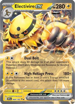 Electivire ex - 069/182 (69) [SV10: Destined Rivals] Holofoil
