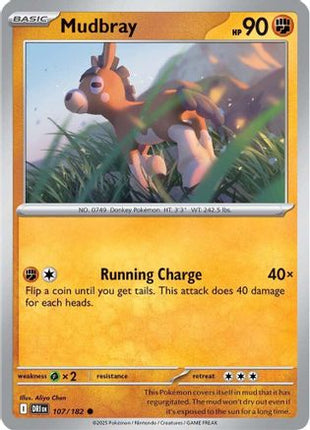 Mudbray (107) [SV10: Destined Rivals] Reverse Holofoil