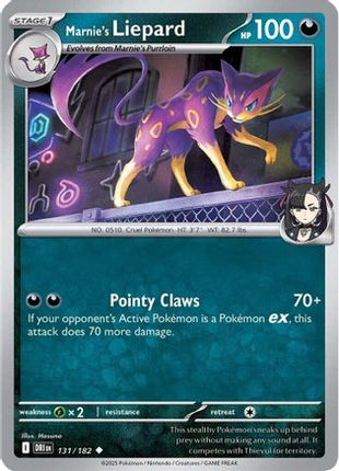 Marnie's Liepard (131) [SV10: Destined Rivals]
