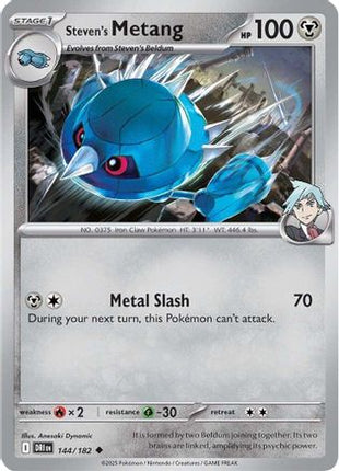 Steven's Metang (144) [SV10: Destined Rivals] Reverse Holofoil