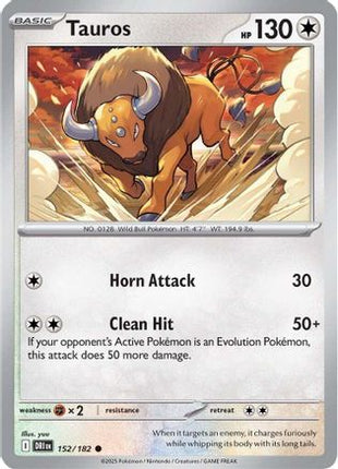 Tauros (152) [SV10: Destined Rivals] Reverse Holofoil