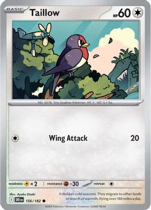 Taillow (156) [SV10: Destined Rivals] Reverse Holofoil
