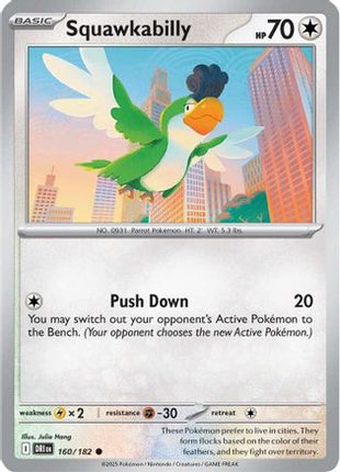 Squawkabilly (160) [SV10: Destined Rivals] Reverse Holofoil