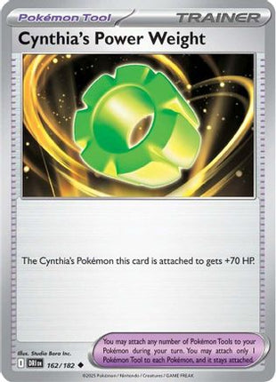 Cynthia's Power Weight (162) [SV10: Destined Rivals] Reverse Holofoil