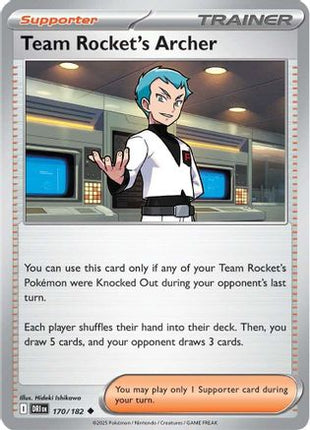 Team Rocket's Archer - 170/182 (170) [SV10: Destined Rivals]