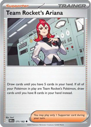 Team Rocket's Ariana - 171/182 (171) [SV10: Destined Rivals] Reverse Holofoil