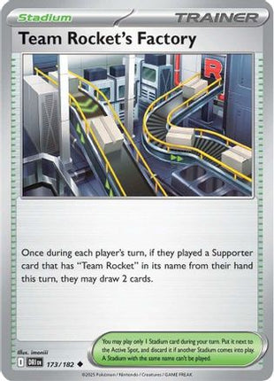 Team Rocket's Factory (173) [SV10: Destined Rivals]