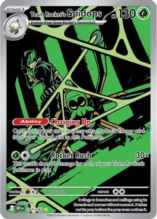 Team Rocket's Spidops - 187/182 (187) [SV10: Destined Rivals] Holofoil