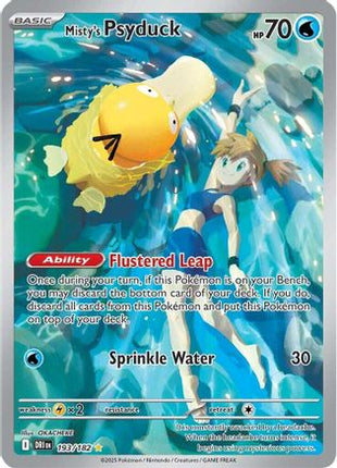 Misty's Psyduck - 193/182 (193) [SV10: Destined Rivals] Holofoil