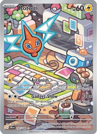 Rotom - 197/182 (197) [SV10: Destined Rivals] Holofoil