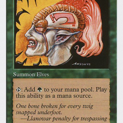 Llanowar Elves [Fifth Edition]