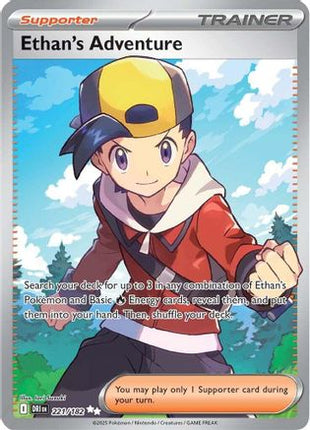Ethan's Adventure - 221/182 (221) [SV10: Destined Rivals] Holofoil
