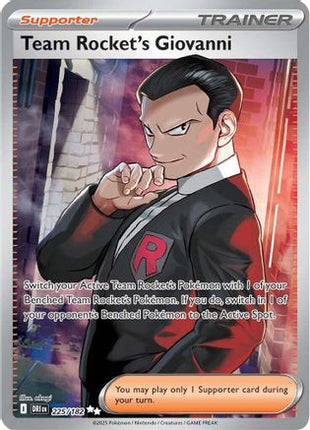 Team Rocket's Giovanni - 225/182 (225) [SV10: Destined Rivals] Holofoil