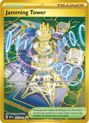 Jamming Tower (243) [SV10: Destined Rivals] Holofoil
