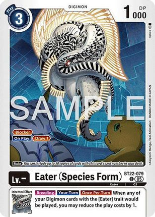 Eater (Species Form) [BT22-079] [Cyber Eden]